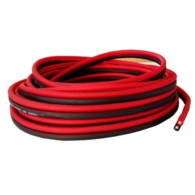 10AWG 10/2 Gauge Car Home Audio haut-parleur fil avec super clair souple transparent PVC jacket et CCA en conserve conducteur intérieur
