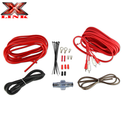 RCA Standard Wire Audio Car Cable Kit et le câblage de l'amplificateur de voiture Kit homme Femme