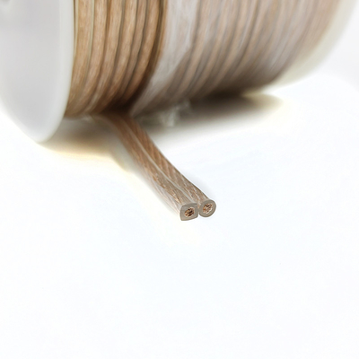 14/16 AWG Cable audio de voiture en cuivre câble haut-parleur haute transparence