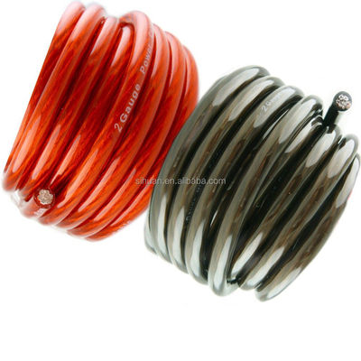 Une expérience de son amélioré avec 2 GA AWG haut-parleur translucide flexible câble d'alimentation par fil