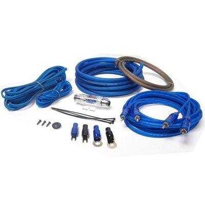 Kit de câbles automobiles avec câble audio automobile isolé de calibre 4 et conducteur CCA ou OFC