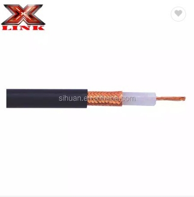 Cable de communication coaxial radio à faible perte de 50 Ohm RG213U