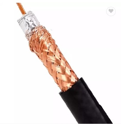 Cable de communication coaxial radio à faible perte de 50 Ohm RG213U