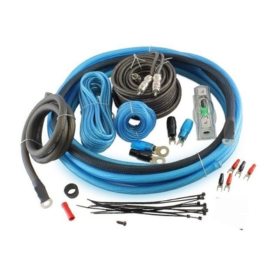 CCA/OFC 12V Spécification standard 4/8 Gauge Flexible Audio Power Amp Wiring Kit