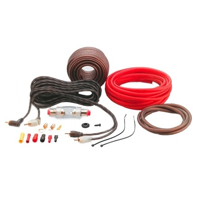CCA/OFC 12V Spécification standard 4/8 Gauge Flexible Audio Power Amp Wiring Kit