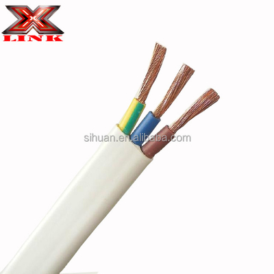 VDE 0281 câble de cuivre en filets de PVC matériau isolant TPS