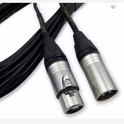 24AWG PVC Isolation XLR DMX câble pour microphones, stations radio et haut-parleurs