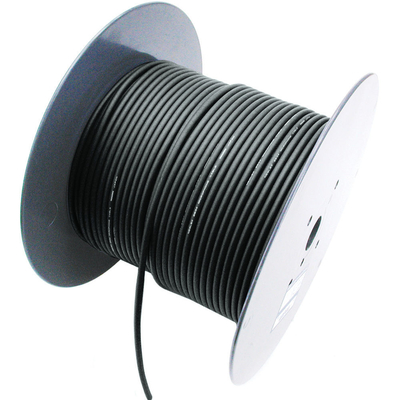 Connecteur en or, microphone de protection à tresse, câble audio 0,22 mm2 0,35 mm2 pour un son clair