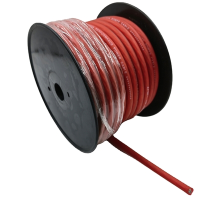 Cable d'alimentation audio pour voiture 1/0 AWG GA Gauge Flexible Jacket en PVC translucide pour le sol de voiture