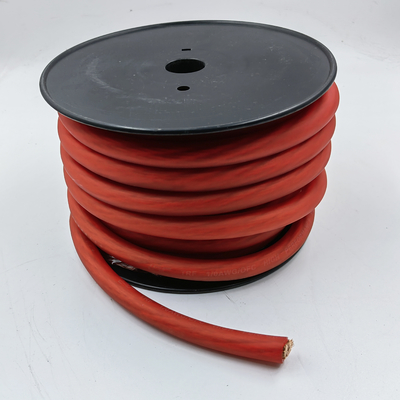 Cable d'alimentation audio pour voiture 1/0 AWG GA Gauge Flexible Jacket en PVC translucide pour le sol de voiture
