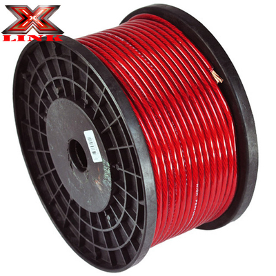 OFC Conducteur Batterie audio pour voiture calibre 0 calibre 4 calibre 8 calibre fil d'alimentation avec isolation en PVC