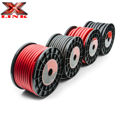 OFC Conducteur Batterie audio pour voiture calibre 0 calibre 4 calibre 8 calibre fil d'alimentation avec isolation en PVC