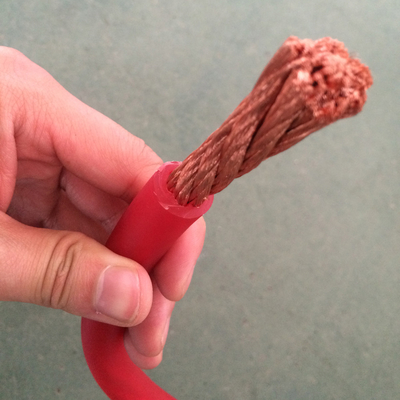 Cable d'alimentation d'amplificateur de voiture en PVC souple flexible avec conducteur en aluminium plaqué de cuivre