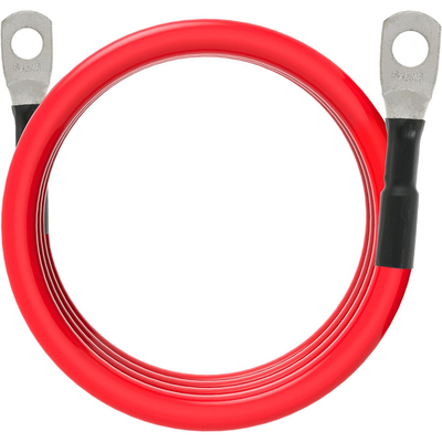 Conducteur en aluminium revêtu de cuivre câble d'alimentation audio flexible pour voiture avec isolation PVC 0 4 8 calibre dans n'importe quelle couleur