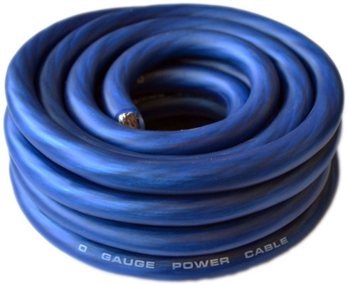 Le câble électrique stéréo pour voiture à basse tension à basse tension AWG 4 conforme à la spécification complète des États-Unis CEA-2015 avec jaquette en PVC et conducteur CCA/OFC