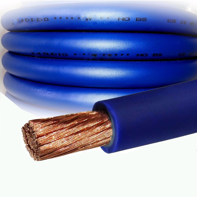 CCA Conducteur Voiture Audio Drain de puissance au sol Jacket en PVC transparent Top Flex 4 AWG