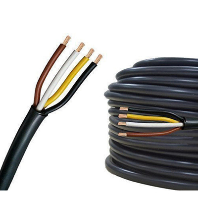 RVV câble électrique à fil plat en PVC flexible pour une installation et une maintenance faciles dans les applications industrielles