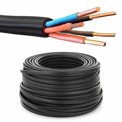 Cable électrique à fil plat isolé pour des applications électriques personnalisées et sûres