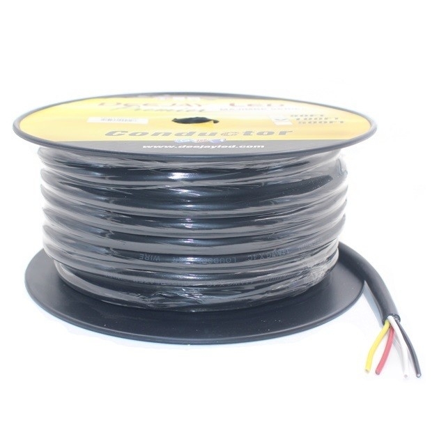 8C 4C 6C 2C 12ga 14ga 16ga 1.5mm2 x4 2.5mmx4 fils de haut-parleur pour le son et les haut-parleurs
