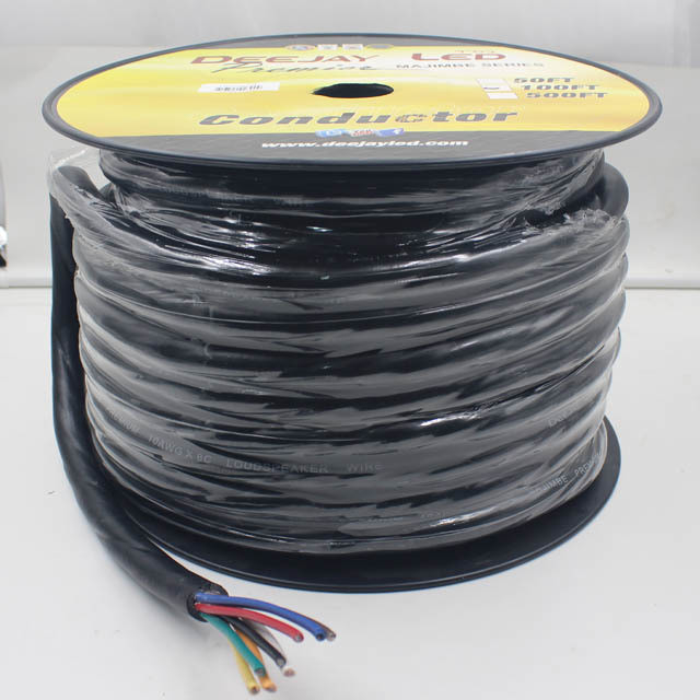 2 4 6 8 Multi-Cores 12 14 16 18 1,5 mm2 2,5 mm2 GA Gauge câble haut-parleur audio