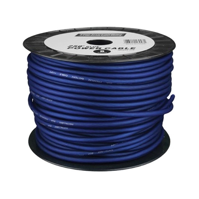 Cable d'alimentation audio de voiture en cuivre 0 4 Gauge OFC Rouge Bleu Vert Pourpre Jaune Rose Orange
