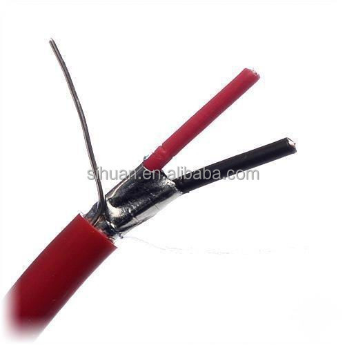 Cable d'alarme incendie avec certificat CE 2c 4c 6c 1,5 mm2 2,5 mm2 0,80 mm fil de cuivre nu