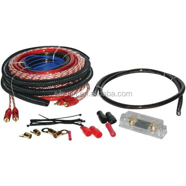 Mettez à niveau votre système audio de voiture avec notre kit de câblage d'amplificateur de voiture professionnel à un