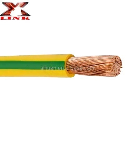 Cable électrique en PVC en gaine à basse tension 10awg 12awg 14awg 16awg avec norme BS6500