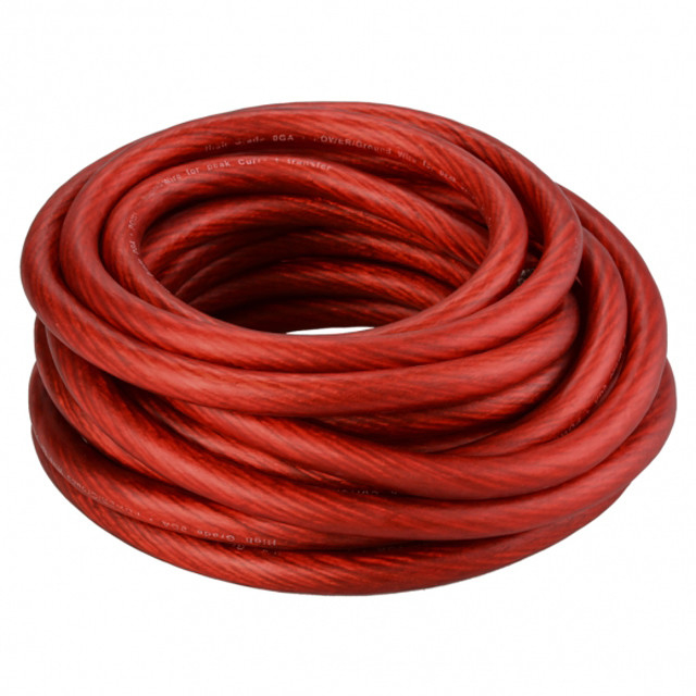 Vestige flexible CCA conducteur câble d'alimentation audio pour voiture pour l'installation d'amplificateurs automobiles