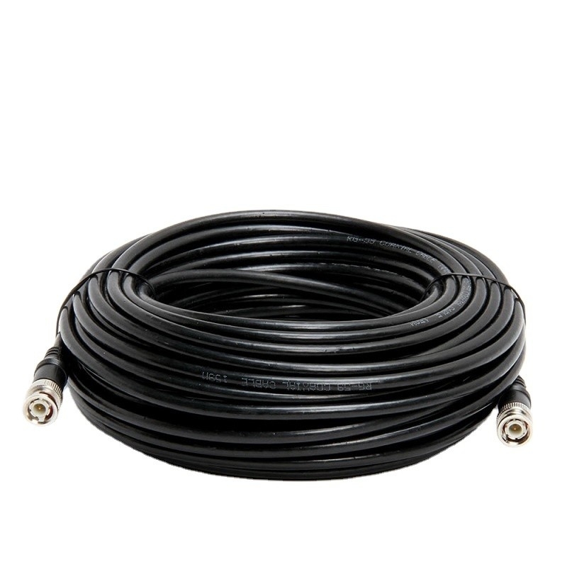 1 Conducteur RG59U BNC à RCA Adaptateur câble coaxial pour caméra de surveillance CCTV