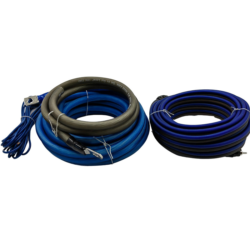 5.2m PVC Jacket haut de gamme 1/0 4 8 AWG Gauge Amplificateur de voiture kit de câblage pour les systèmes audio de voiture