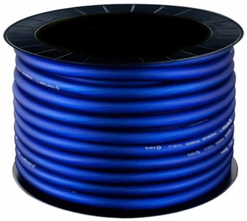 OFC Conducteur Batterie audio pour voiture calibre 0 calibre 4 calibre 8 calibre fil d'alimentation avec isolation en PVC